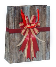 Torba Lux Duża A4 Kokarda na deskach - 12 szt.