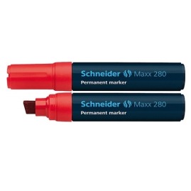 Marker Schneider Maxx280 Ścięty 4-12mm czerwony