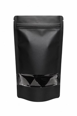 torebka-doypack-czarny-kraft-z-oknem-750ml-160x270x80-25szt