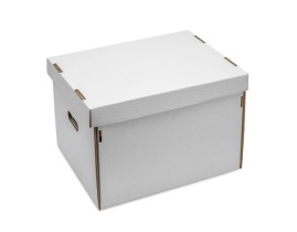 Karton wykrojnikowy 416x337x294mm Biały archiwum