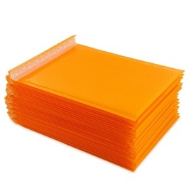 Koperty bąbelkowe pomarańczowe G17 100szt