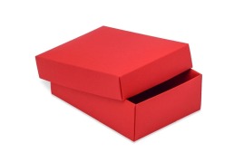 Pudełko ozdobne S 140x100x47mm Czerwone