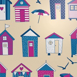 Papier ozdobny DOMKI 0,69x50m