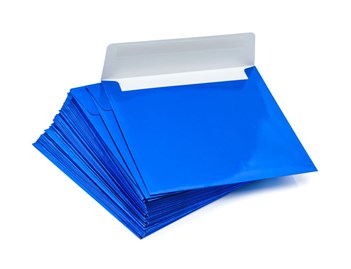 Koperty K4 HK Metaliczne Granatowe 120gsm kwadratowe 50szt
