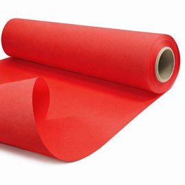 Papier pakowy kraft DUO czerwony rolka 79 cm 40 m