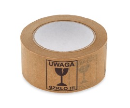 Taśmy Papierowe samoprzylepne Uwaga Szkło 50mm/50m
