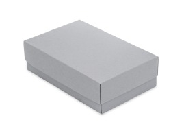 Opakowanie ozdobne L 255x160x75mm Szare