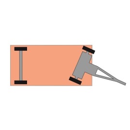 Przyczepa przemysłowa 2500x1250x530mm zu-1009