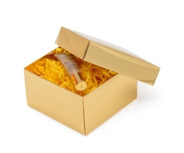 Pudełko Laminowane 120x120x70mm Złote