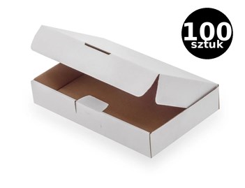 Karton wykrojnikowy 200x150x50 mm biały 100 szt