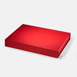 Pudełko magnetyczne czerwone 280x210x40 mm M