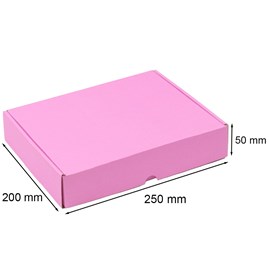 Karton Wykrojnikowy 250x200x50mm Różowy F427