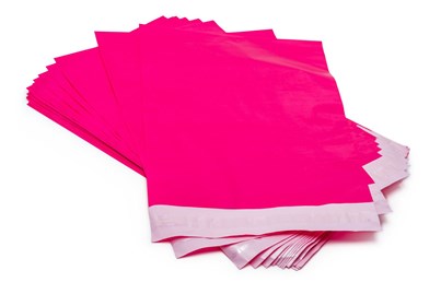 Koperty foliowe 230x340mm RÓŻOWE - 50 sztuk