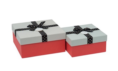 Zestaw Pudełek Czerw.-krem.HL-011-CREAM  (3 szt)