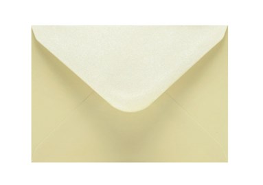 Koperty na zaproszenia C6, Perłowy Beż, 120gsm, 50 sztuk