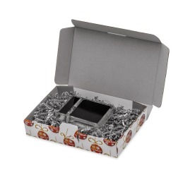 Karton Świąteczny 350x250x50mm Bombki A4