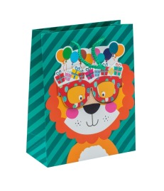 Torba Lux A5 z brokatem i okularami 3D, zestaw 12 sztuk