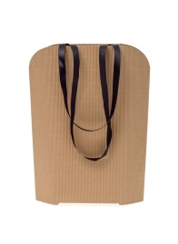 Torba z Tektury Karbowanej Wstążka