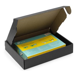 Kartony Wykrojnikowe 250x200x50mm Czarne, 10 sztuk