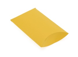 Pudełka ozdobne Poduszka S 135x100x30mm Żółte