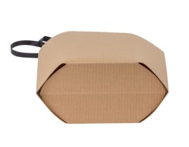 Torba z Tektury Karbowanej Wstążka