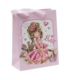 Torba Lux 18x8x23cm H-stamp A5 Balerina -12szt