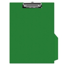 Clipboard Q-CONNECT z kieszonką PVC A4 zielony
