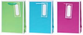 Torba Lux A4 Jednokolorowe pastel SET B - 12 szt.
