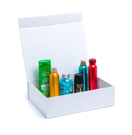 Pudełko Magnetyczne Białe 380x280x110mm (zew) L Na prezent