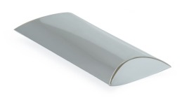 Pudełko Laminowane Poduszka 250x165x50 Srebrne