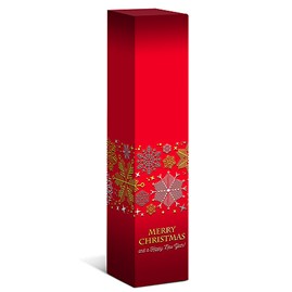 Karton Świąteczny Czerwone Merry 360x78x78mm