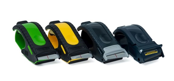 Dyspenser do taśmy pakowej Tendo Premium - Żółty