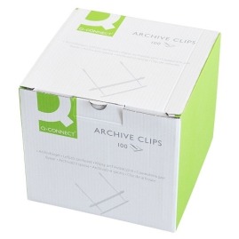 Klips archiwizacyjny Q-Connect do pudełek 100szt