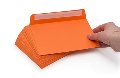 Koperty ozdobne C6 Perłowe miedziane 120gsm /40-15/ 50 sztuk