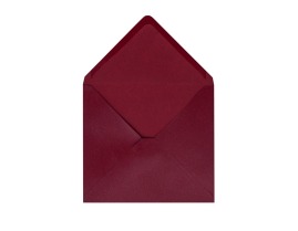 Koperty kwadratowe K4, bordowy połysk Galaxy Wine 50szt