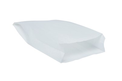 Torebki Papierowe Fałdowe Białe 150x300mm 1000szt