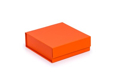 Pudełko Magnetyczne Pomarańczowe 175x175x60mm (zew) A6 Pudełko Ozdobne