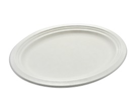 Talerz pulpa trzcina cukrowa 26x19cm 50szt. owalny