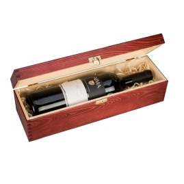 Drewniane pudełko na wino K-981