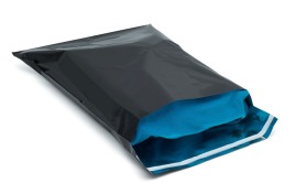 Woreczki Metalizowane 320x430+50mm Czarne