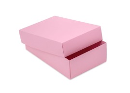 Pudełko ozdobne 186x130x60 Różowe Pudrowe M