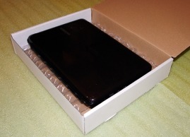 Karton wysyłkowy laptop biały 410x340x75mm