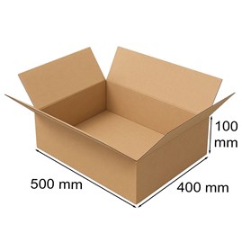 Karton klapowy 500x400x100 mm B360 – Solidne pudełko do pakowania