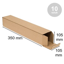 Pakiet - Karton wykr. 105x105x350mm - 10szt