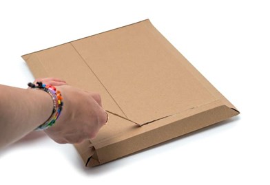 Koperta kartonowa 270x390mm Brązowa