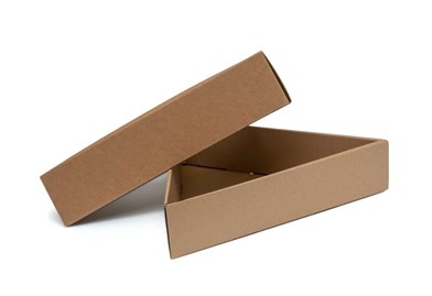 Pudełko karbowane wieczkowe 3-kątne 410x90mm