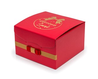 Pudełko świąteczne składane XL 250x250x150mm K-8082 CC