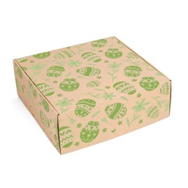 Karton wykrojnikowy 300x300x110 ZIELONE PISANKI