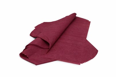 Arkusze bibuły gładkiej burgundowej 50x70 cm 100 sztuk