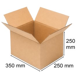 Pudło klapowe 350x250x250mm BC580 A4